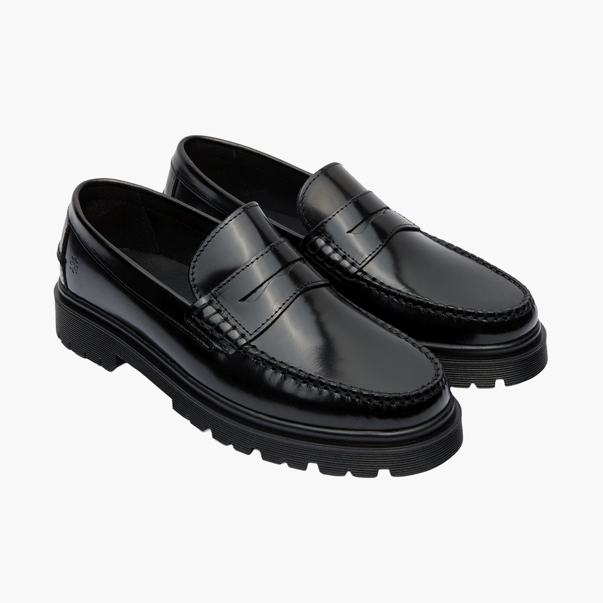 Playboy Austin - Black Polido leather