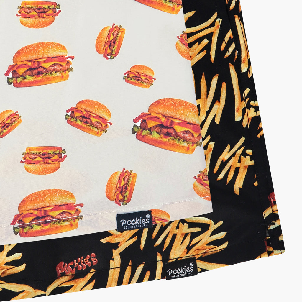 Pockies 2er-Pack Burgers 'n' Fries Boxershorts
