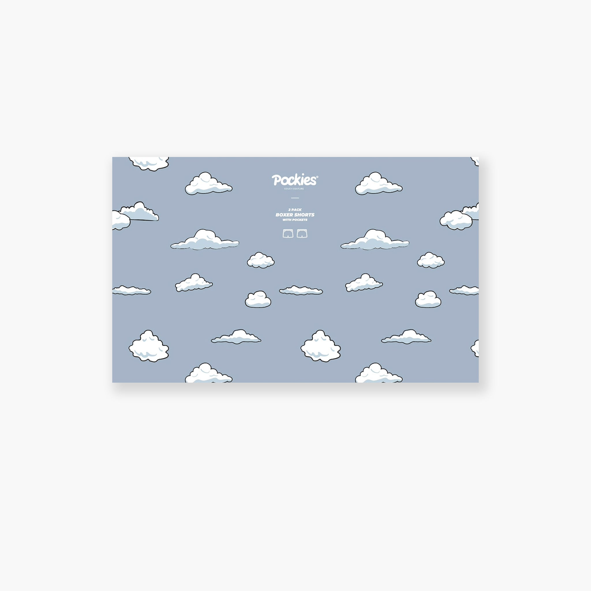 Pockies 2-Pack Cloudy Boxers