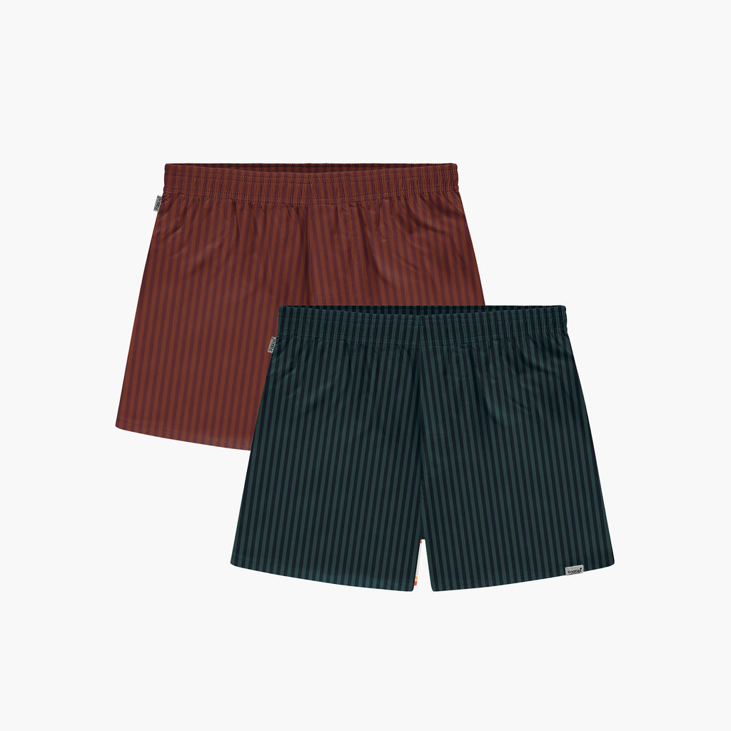 Pockies 2-Pack Striped Boxers - Mixed Colors