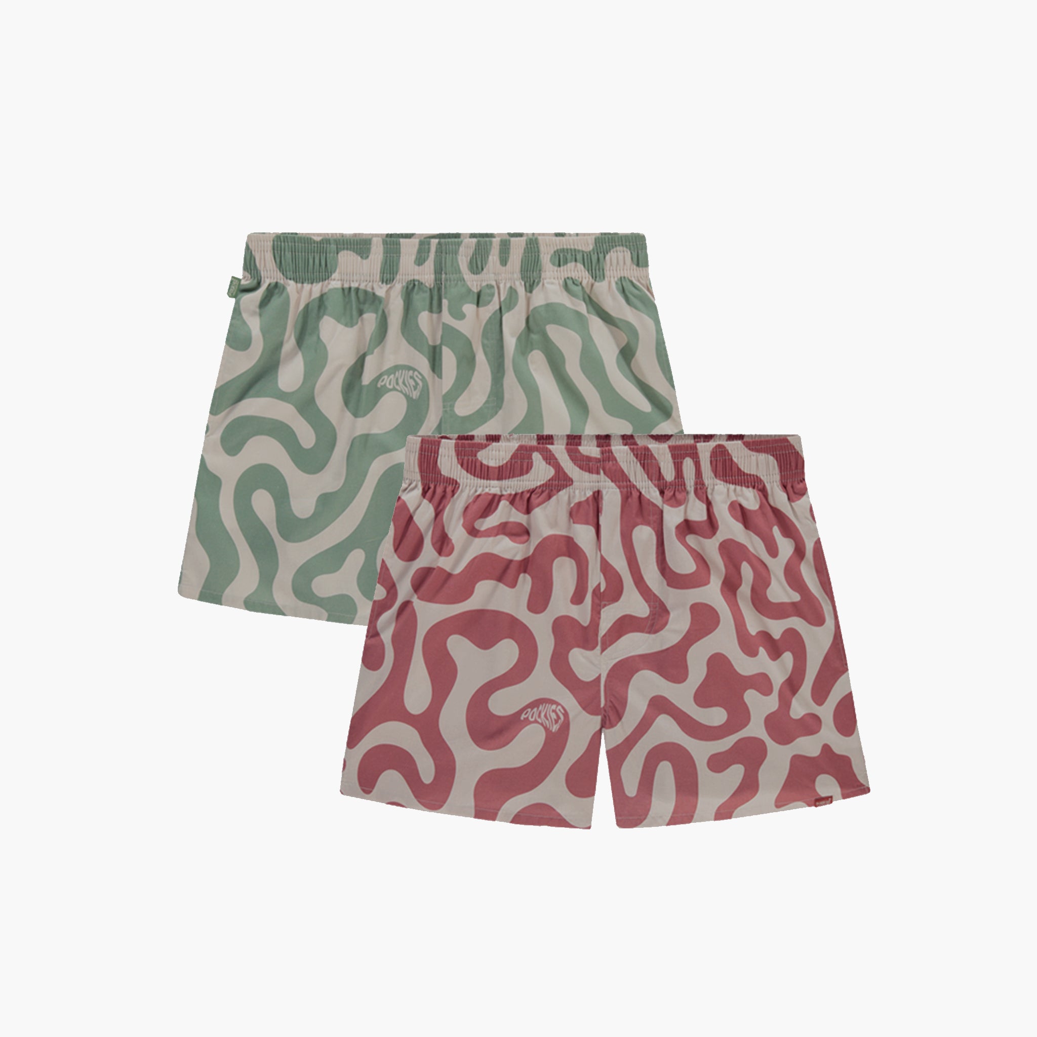 Pockies 2-Pack Swirls Boxers