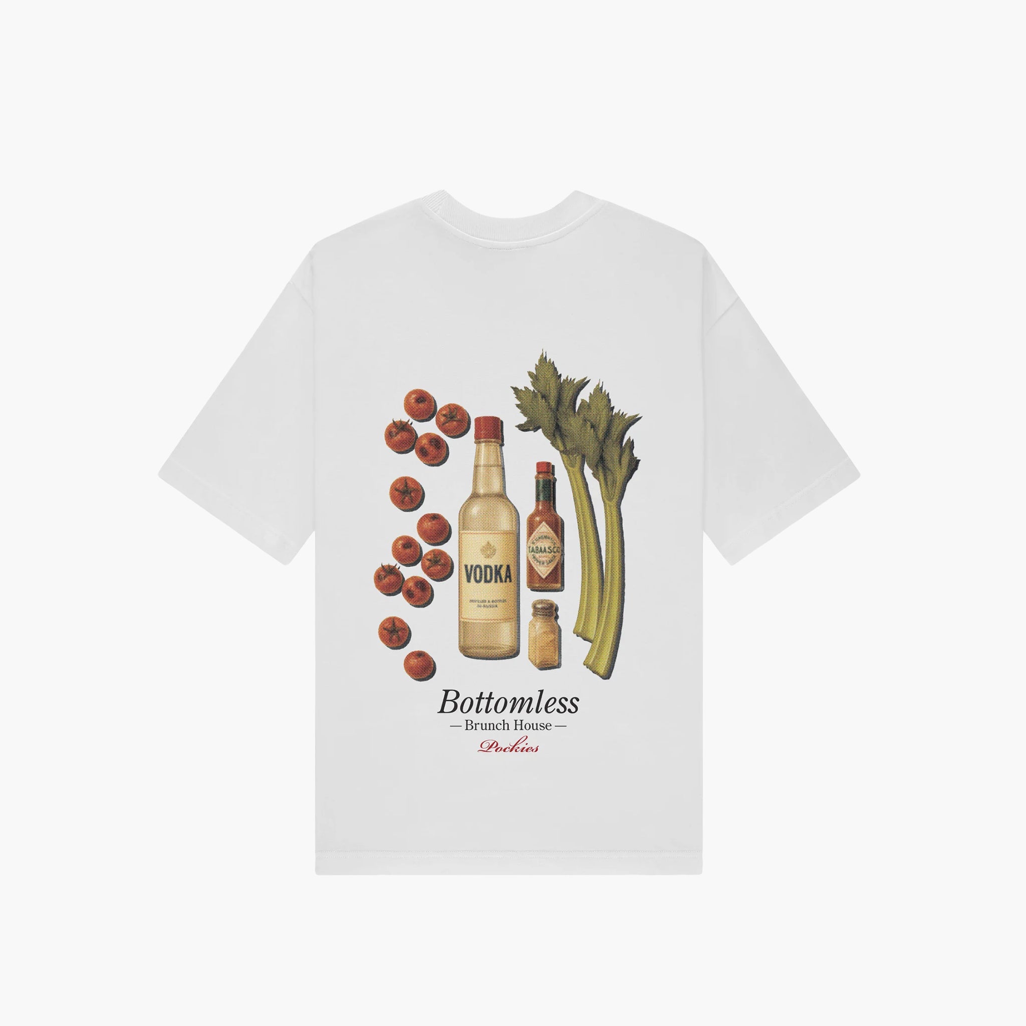 Pockies BM T-Shirt Wit