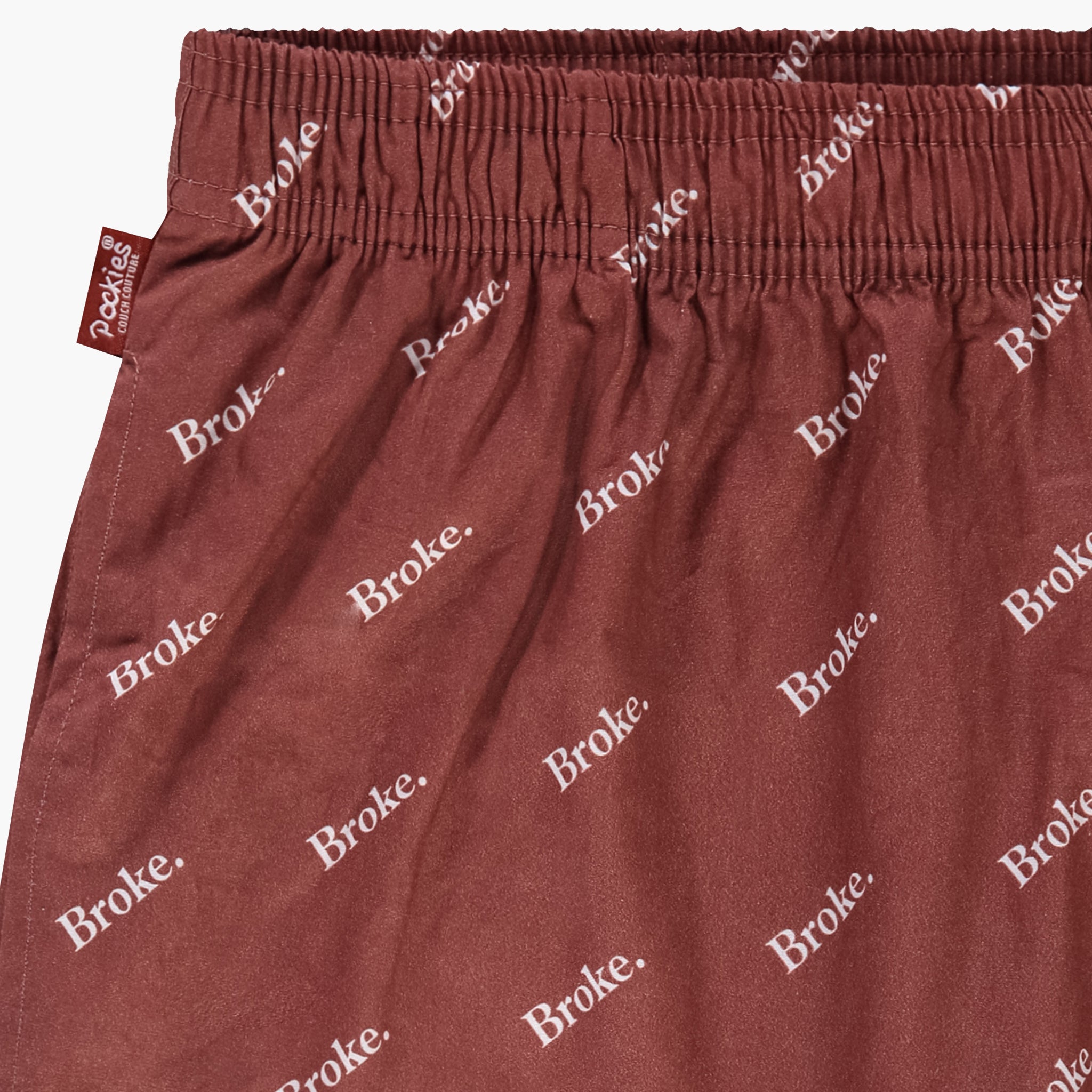 Pockies Broke Boxers - Red