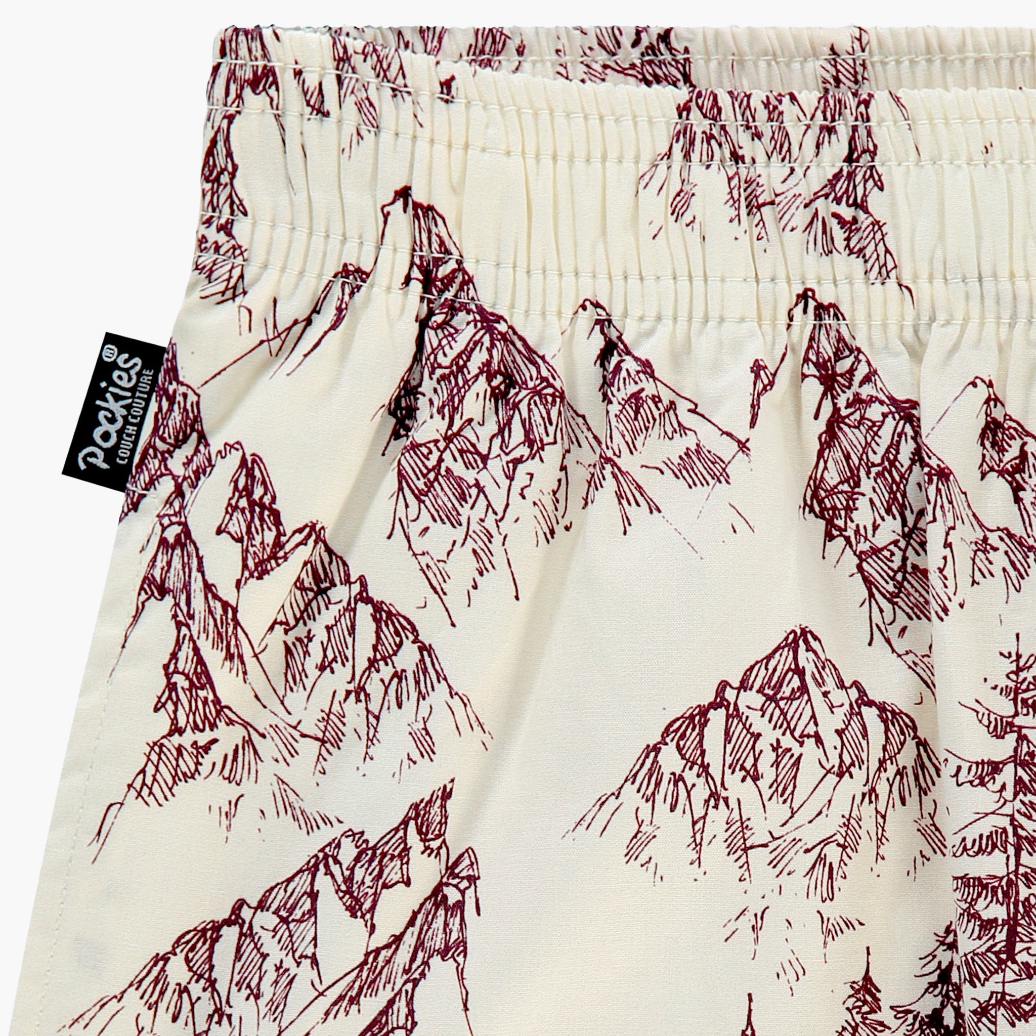 Pockies Cabin Boxers - Off White