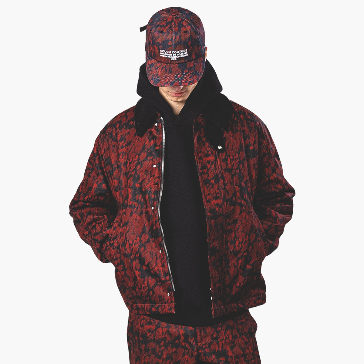 Pockies Hunter Bomber - Cow Mixed Colors