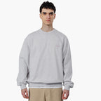 Pockies Move Slow Crew - Grey Melange Grey