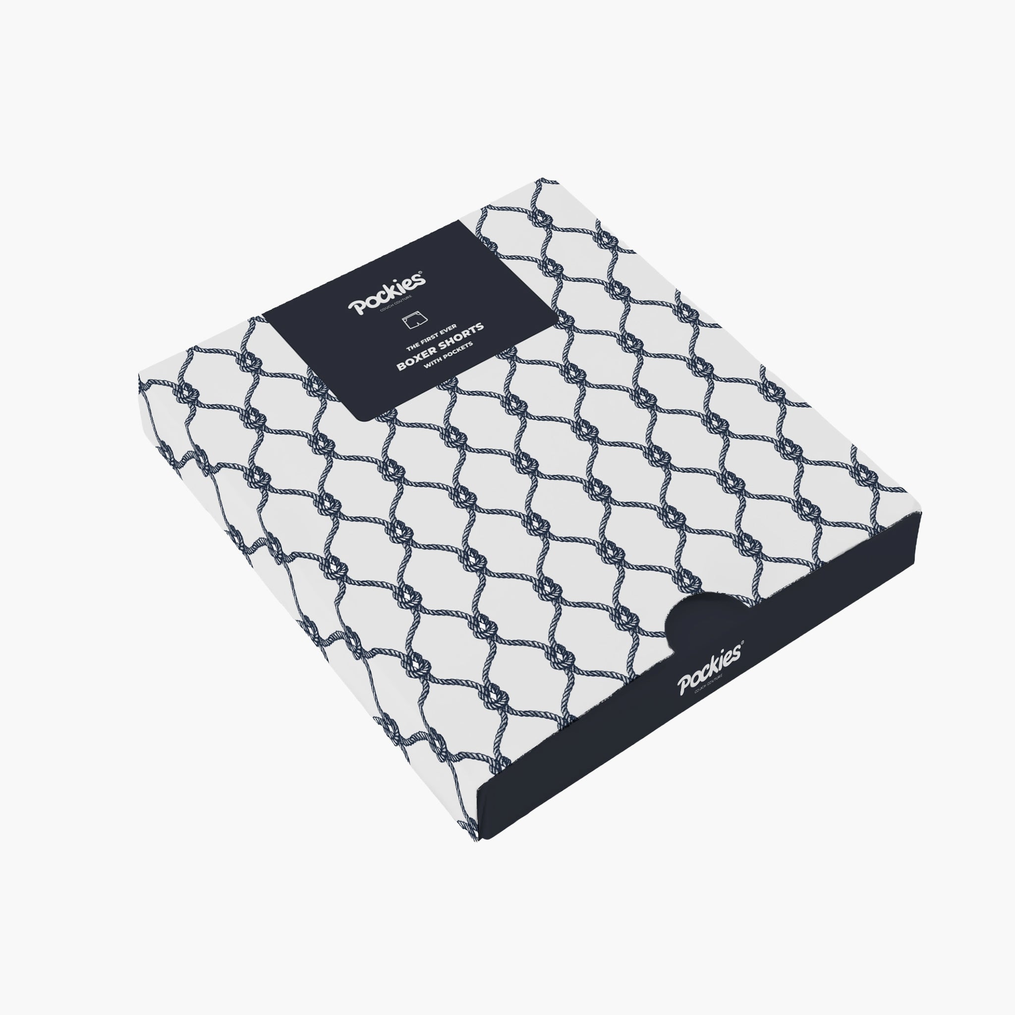 Pockies Naval Boxers - White