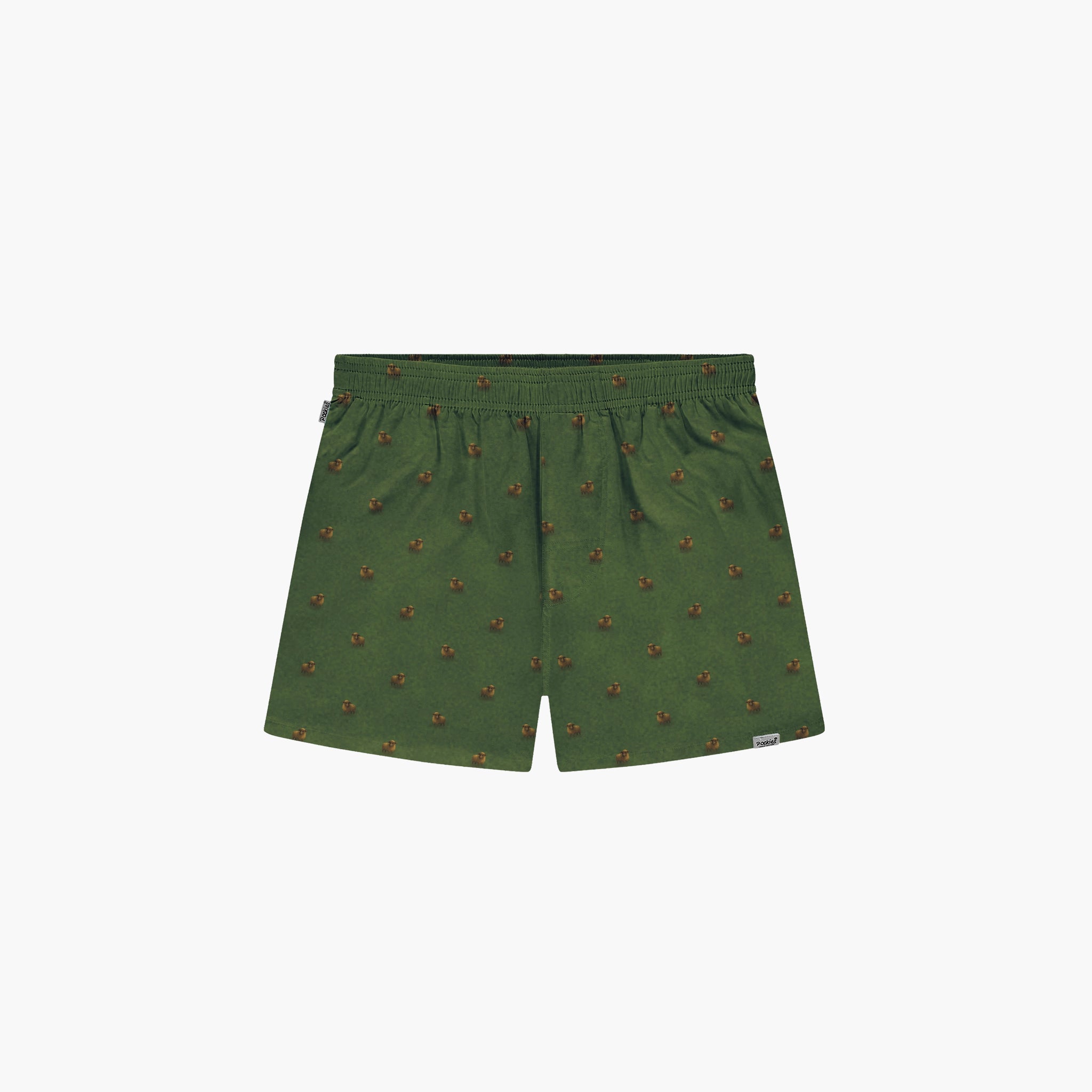 Pockies Sheep Boxers - Green Green