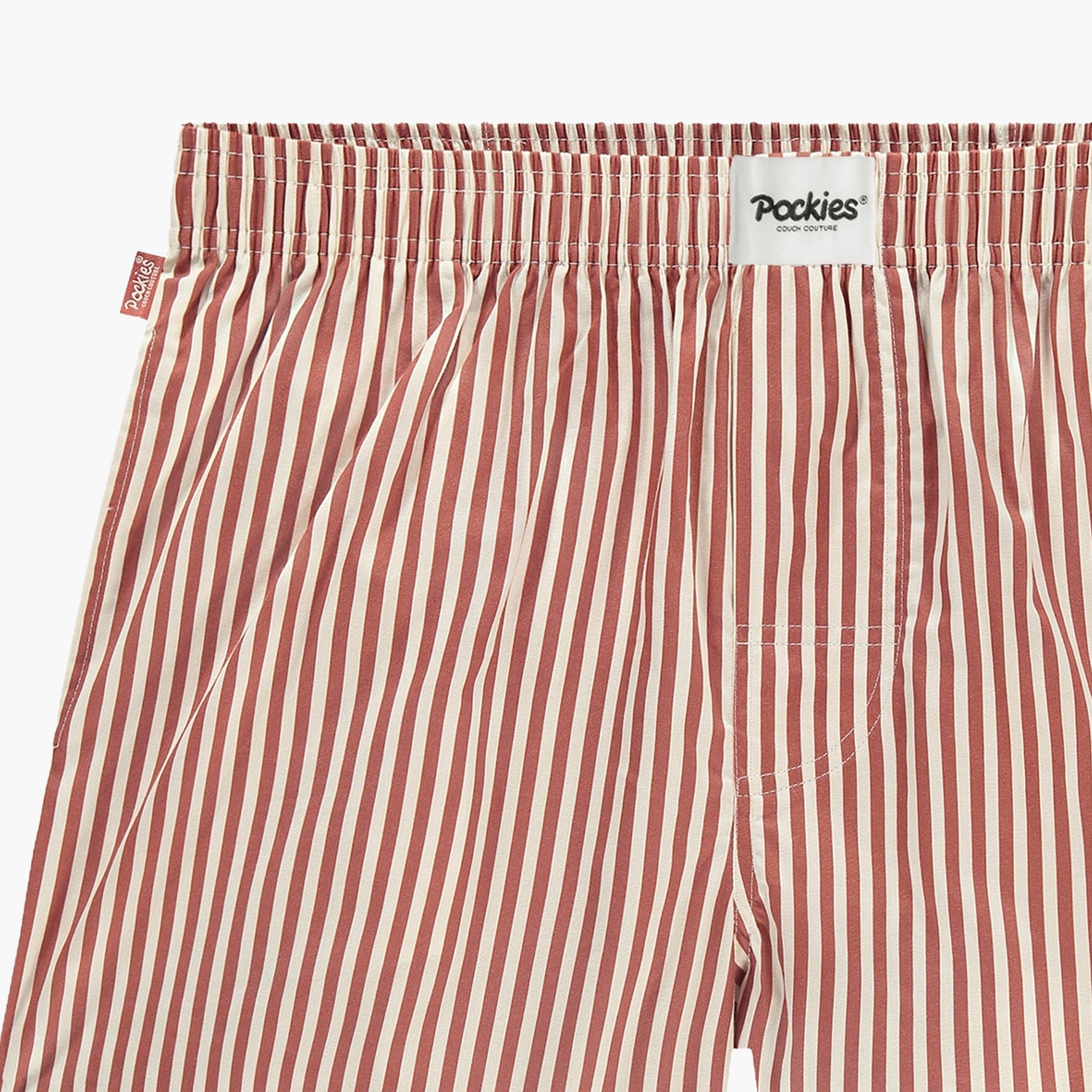 Pockies TC Striped Red - Boyfriend Boxers
