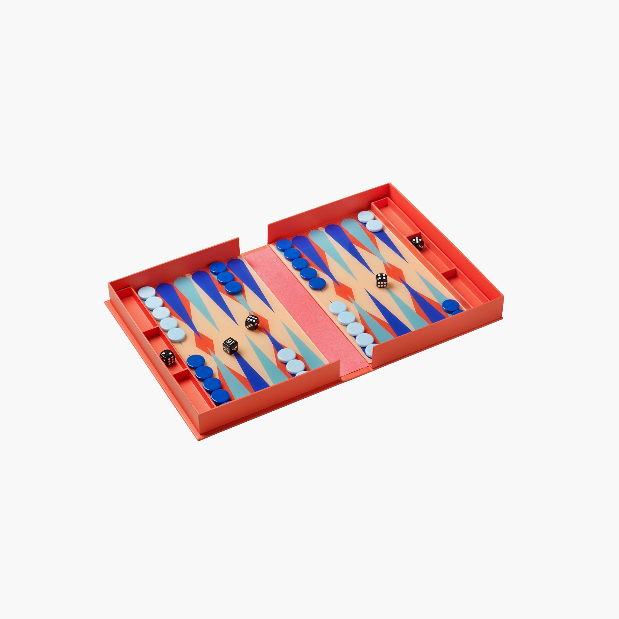 Printworks Art of Backgammon - Red / Multi