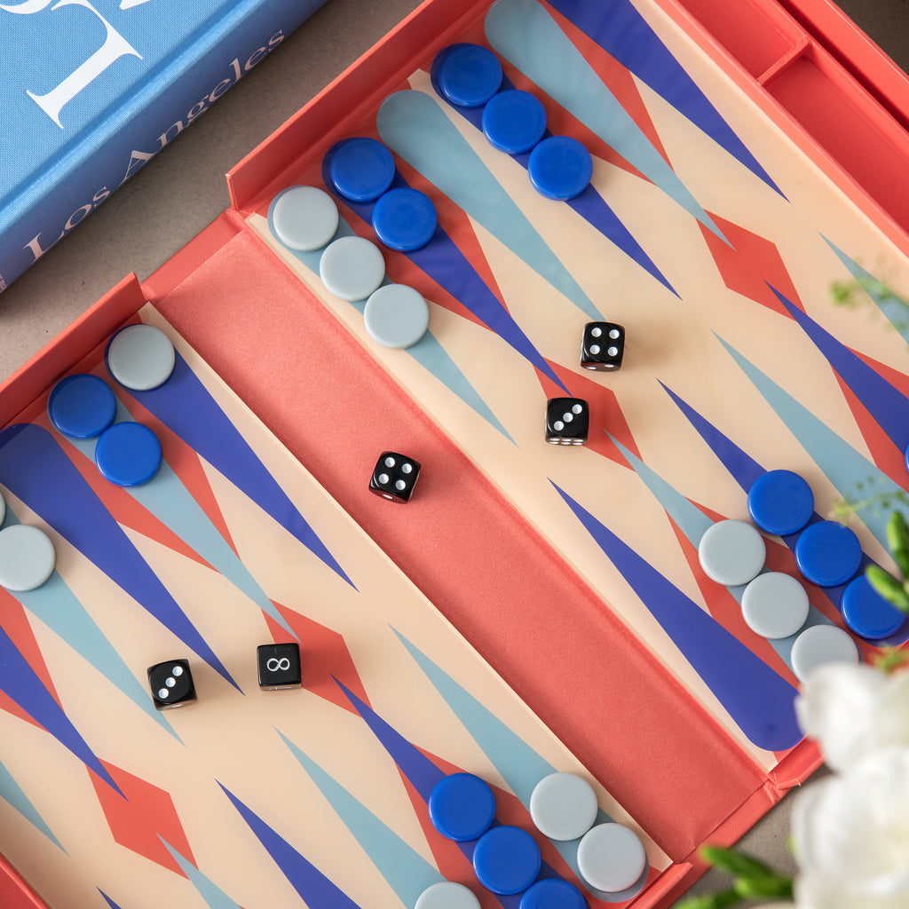 Printworks Art of Backgammon - Red / Multi