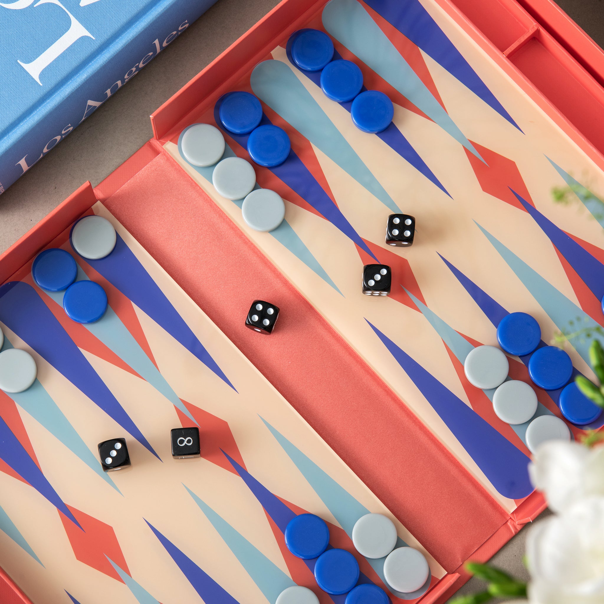 Printworks Art of Backgammon - Red / Multi