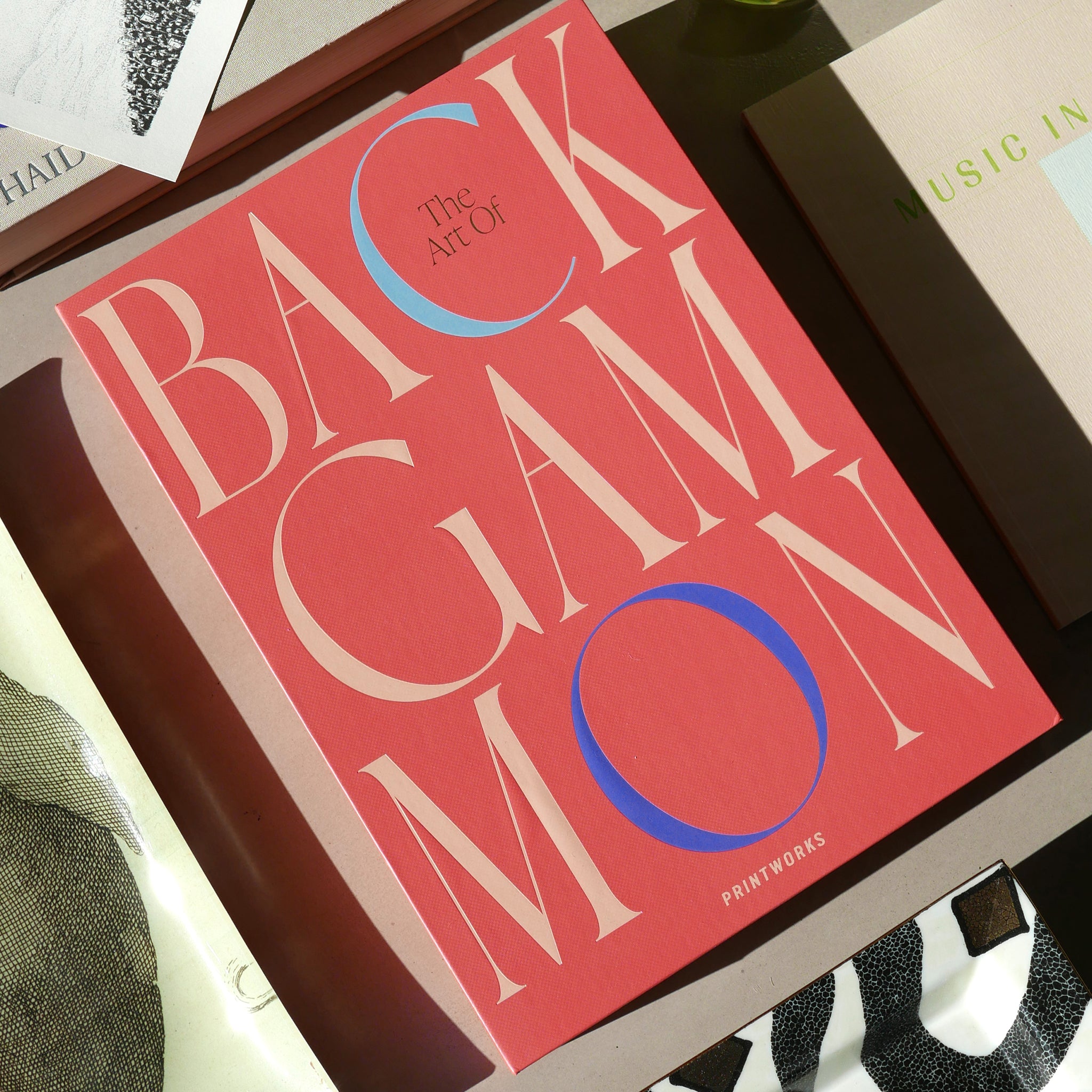 Printworks Art of Backgammon - Red / Multi