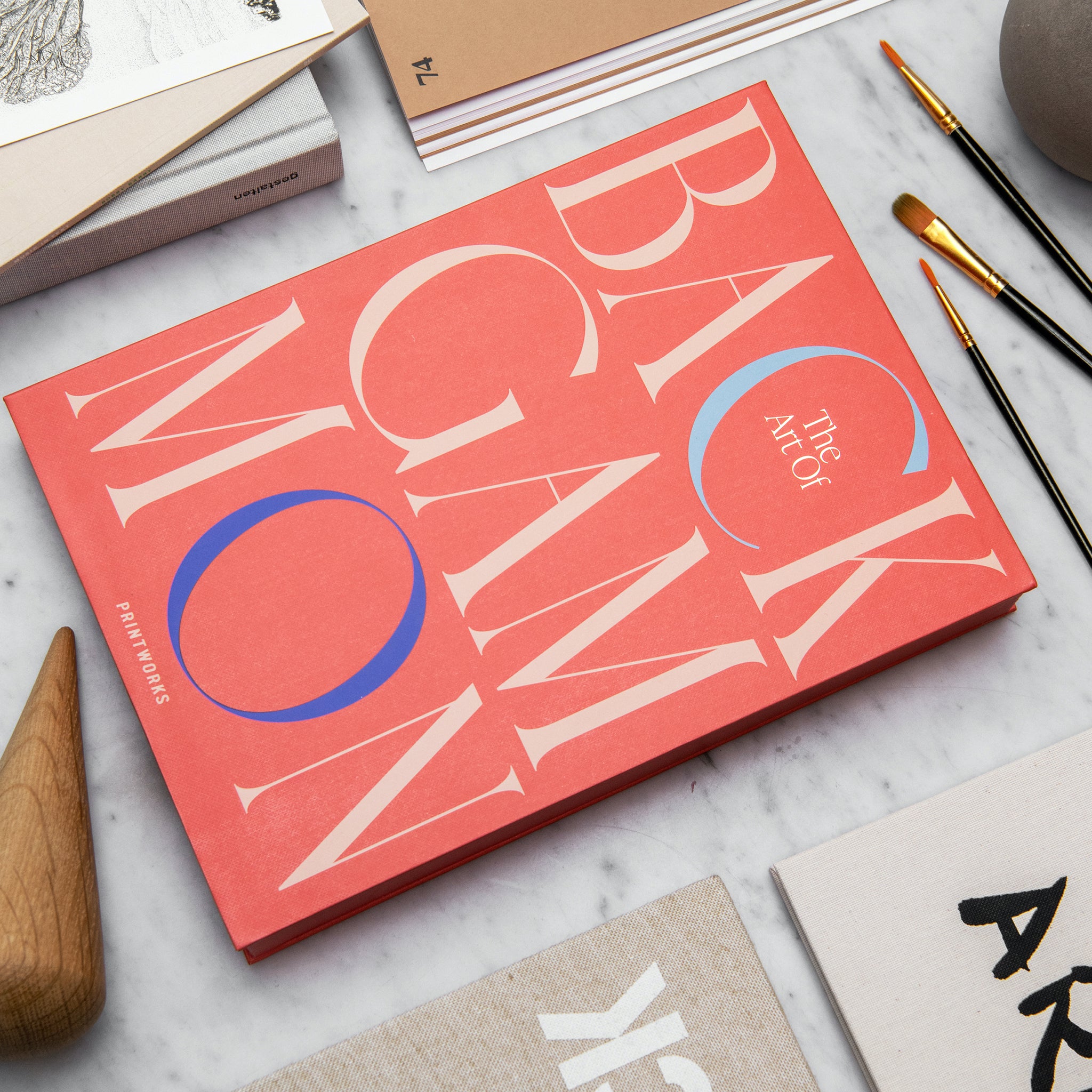 Printworks Art of Backgammon - Red / Multi