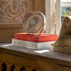 Printworks Tragbarer Ventilator Wood Beige