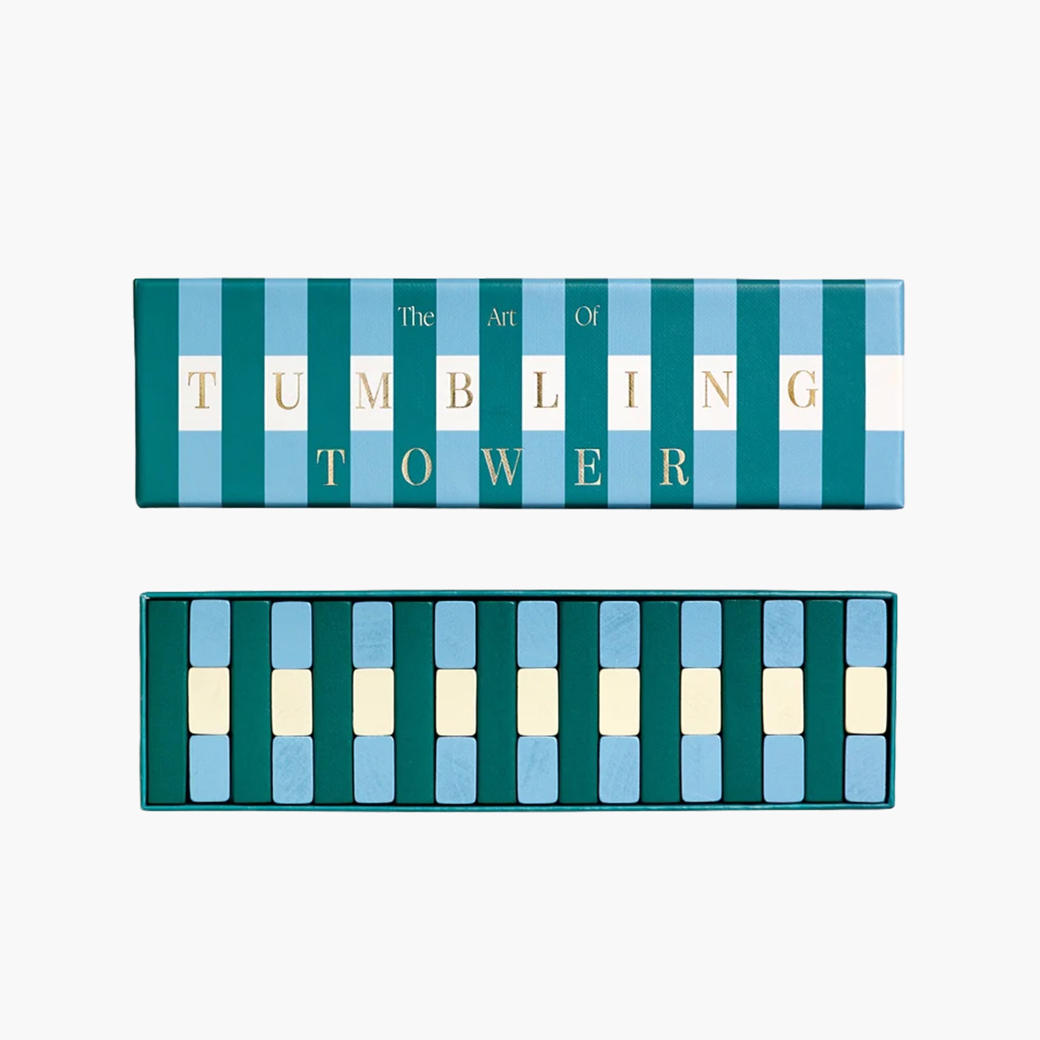 Printworks Tumbling Tower - Green Blue