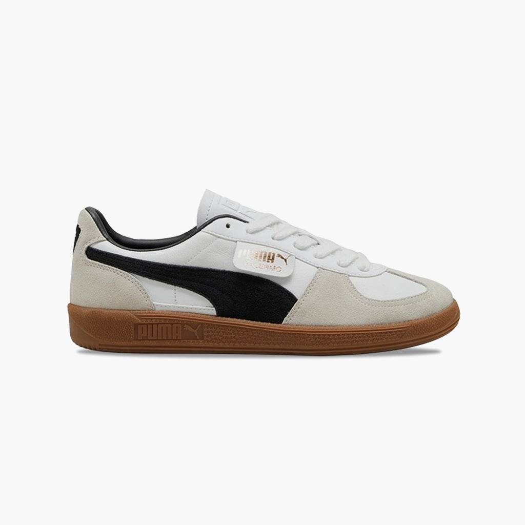 Puma Palermo Lth - White Vapor Gray Gum