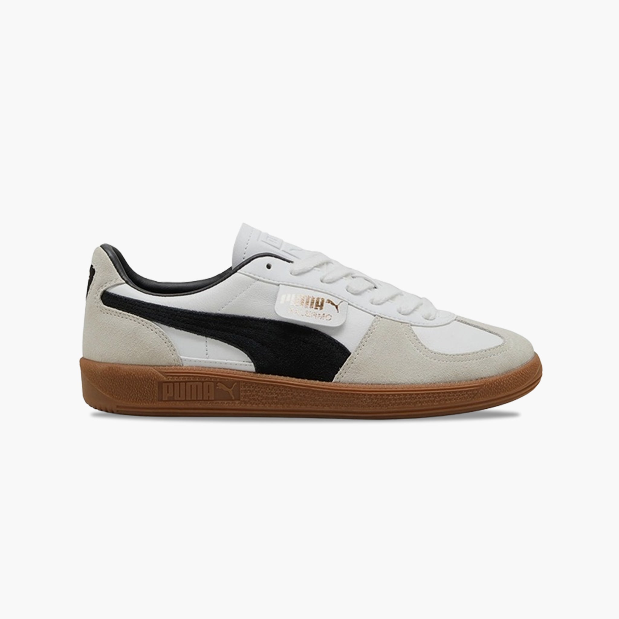 Puma Palermo Lth - White Vapor Gray Gum