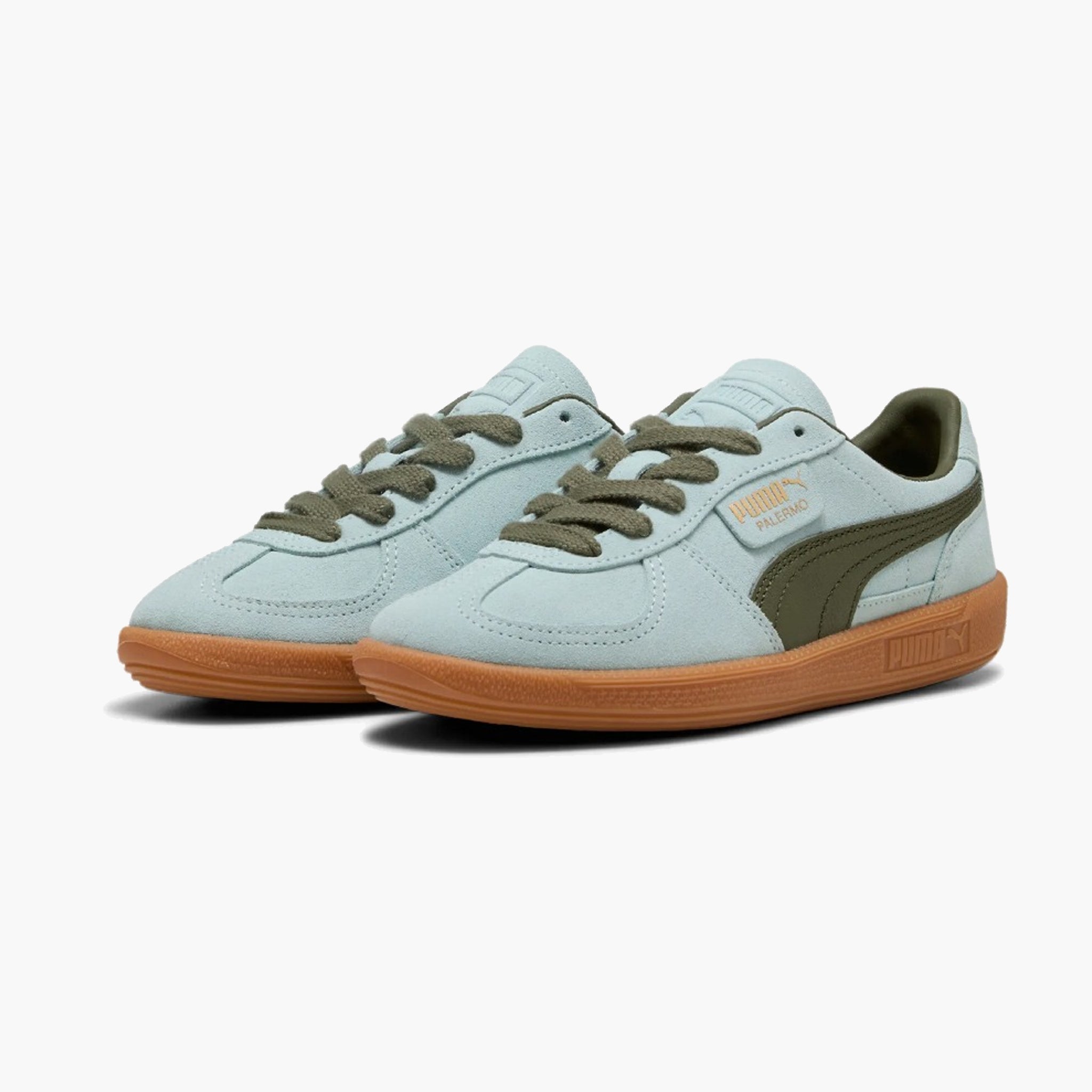 Puma Palermo - Peaceful Blue Loden Green