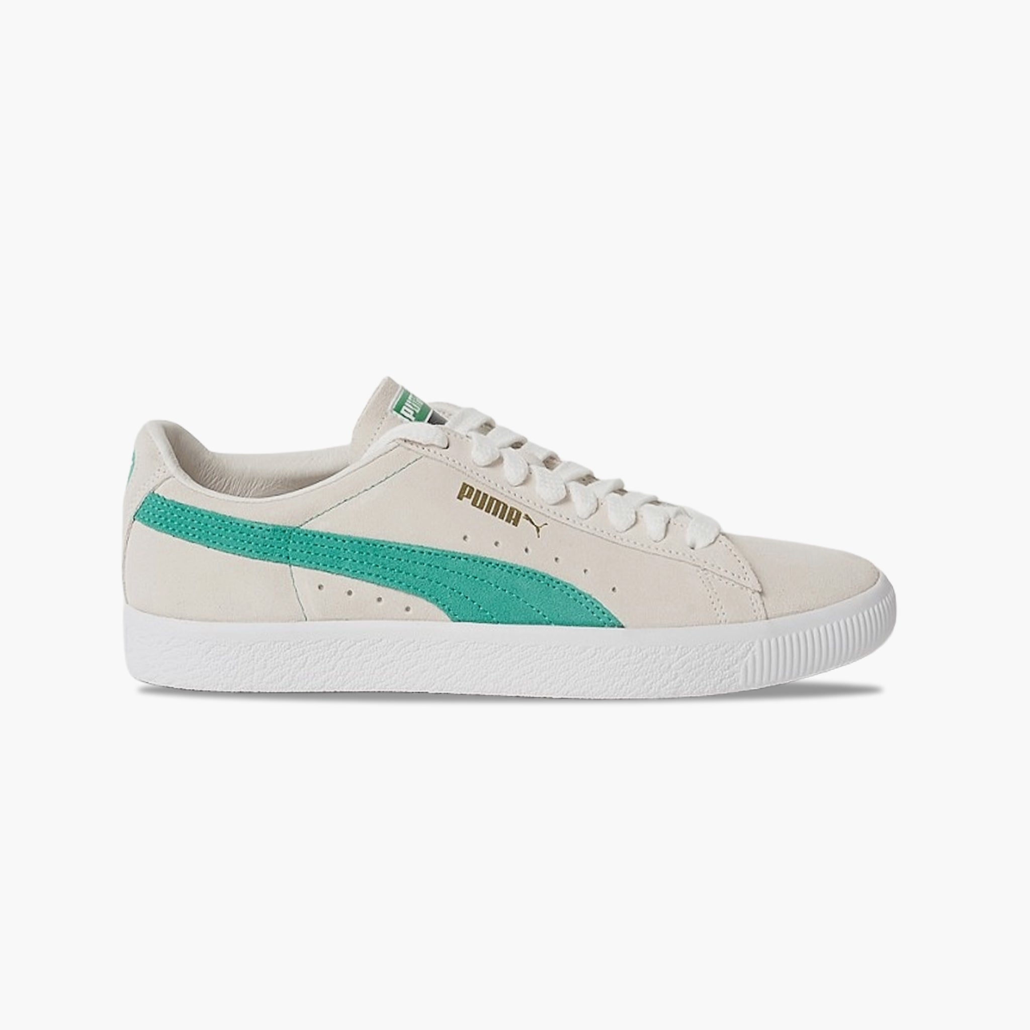 Puma Suéde 90681 - Whisper White Green Flash