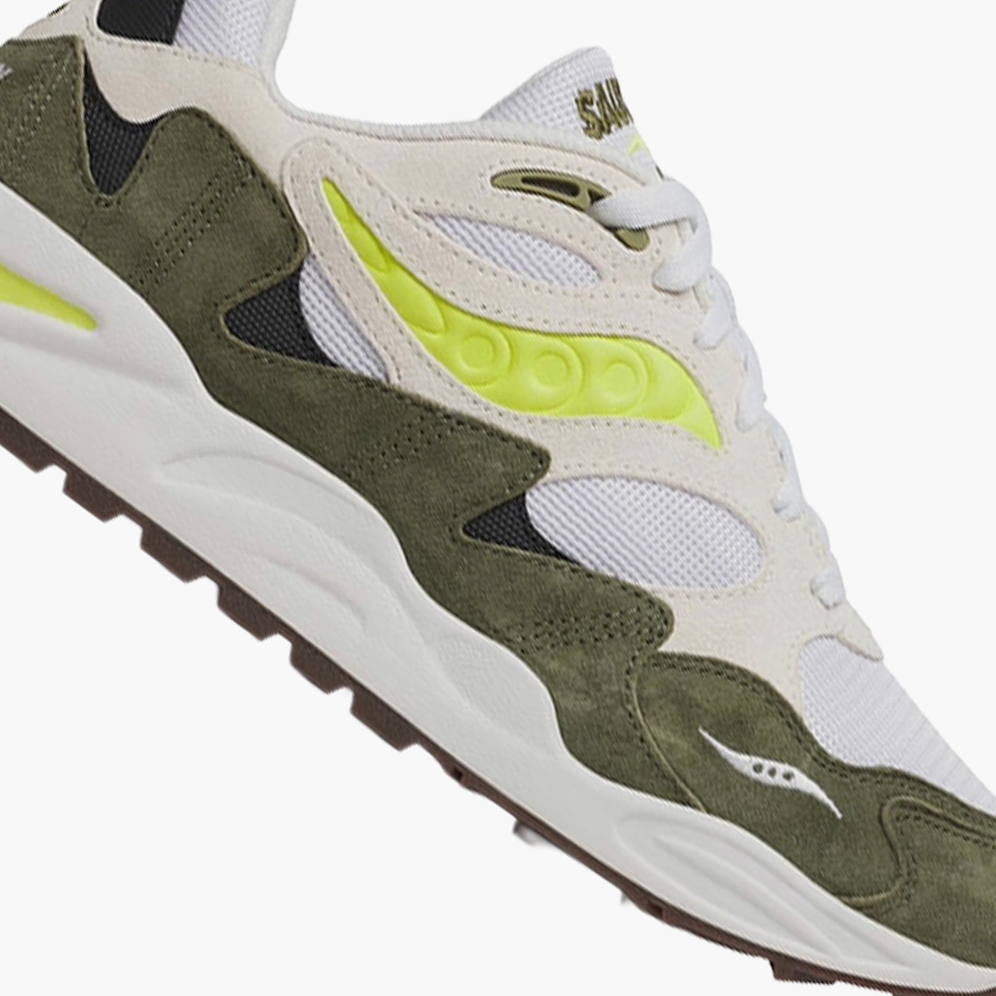 Saucony Grid Shadow 2 - White Green