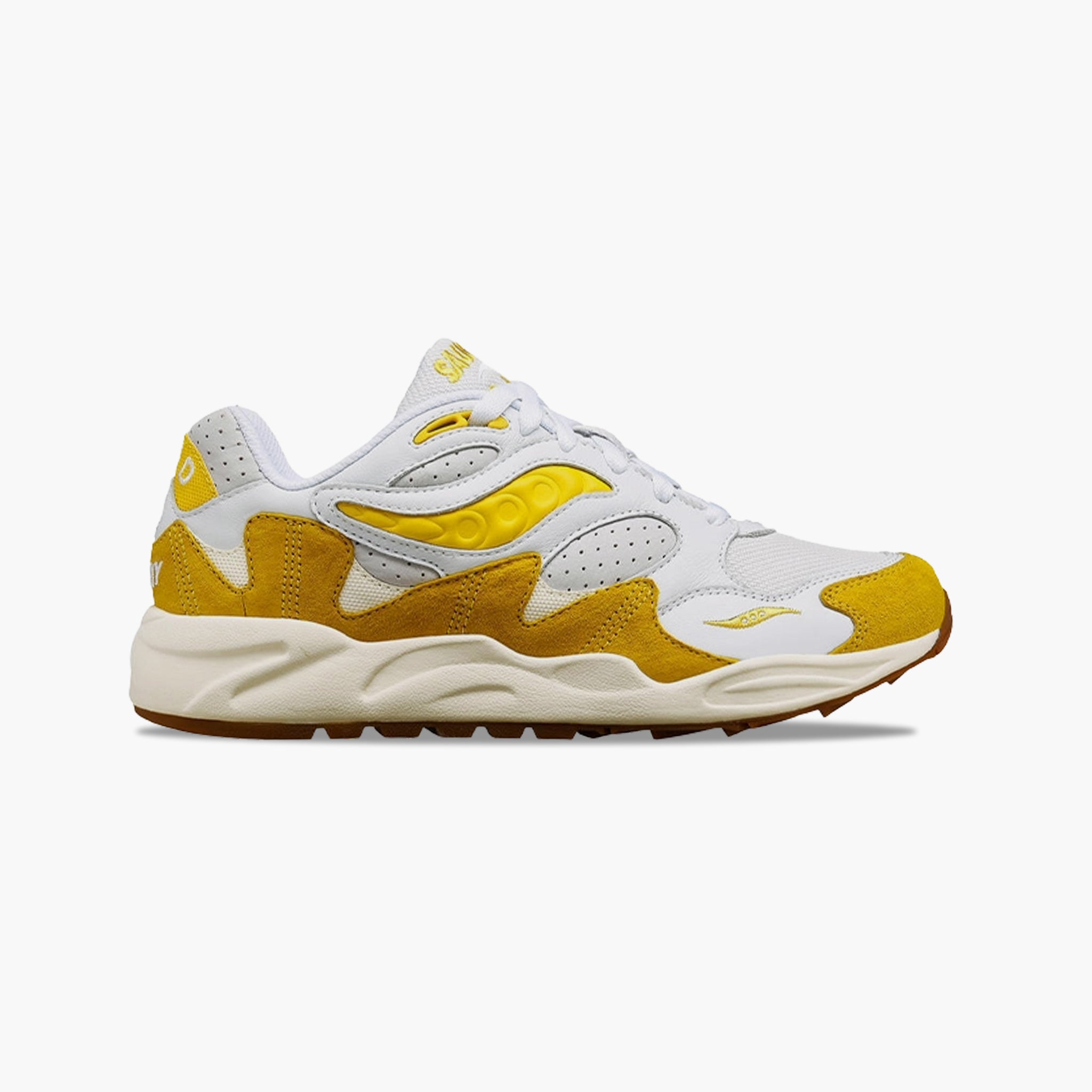 Saucony Grid Shadow 2 - White Yellow