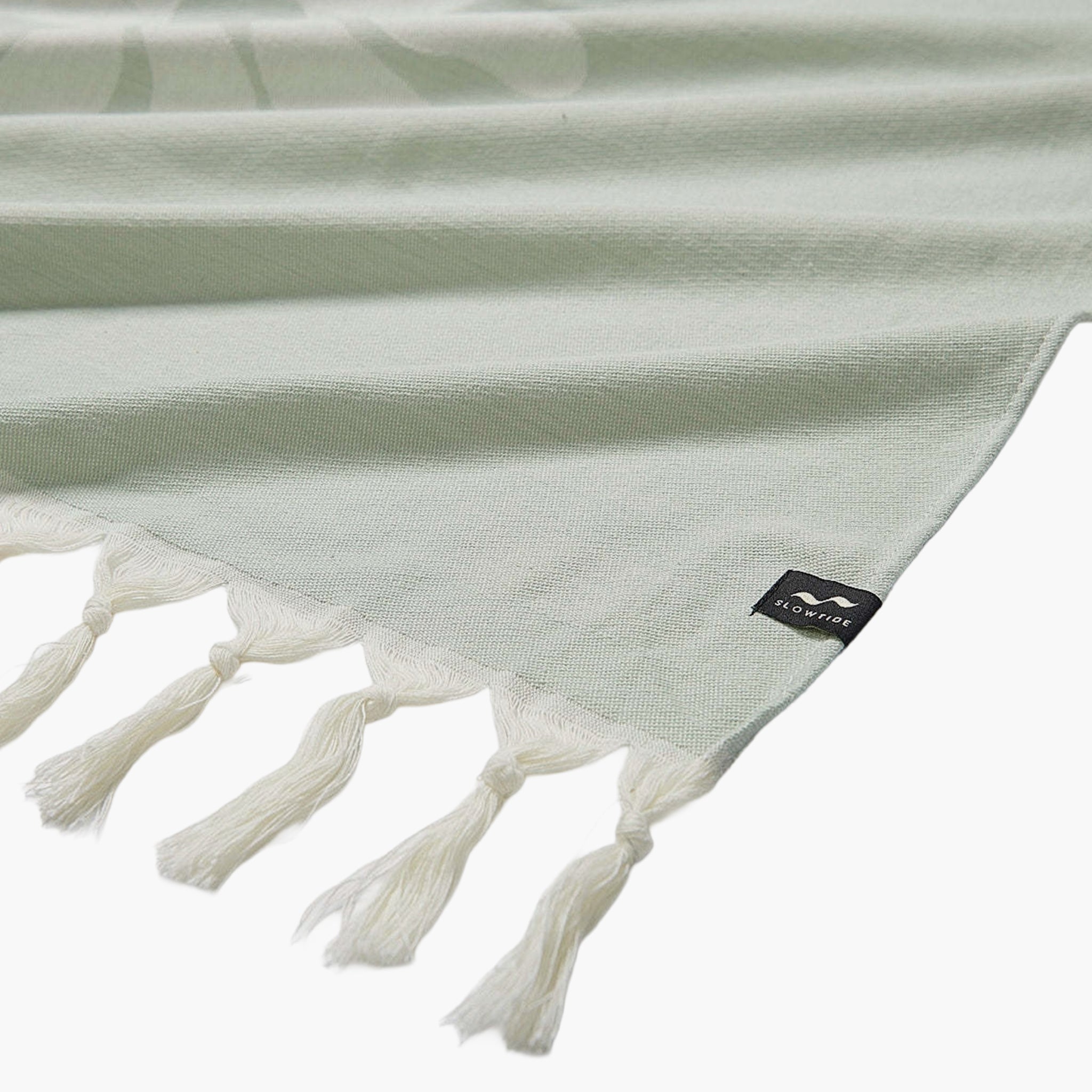 Slowtide Botanical Balance Turkish Towel - Green