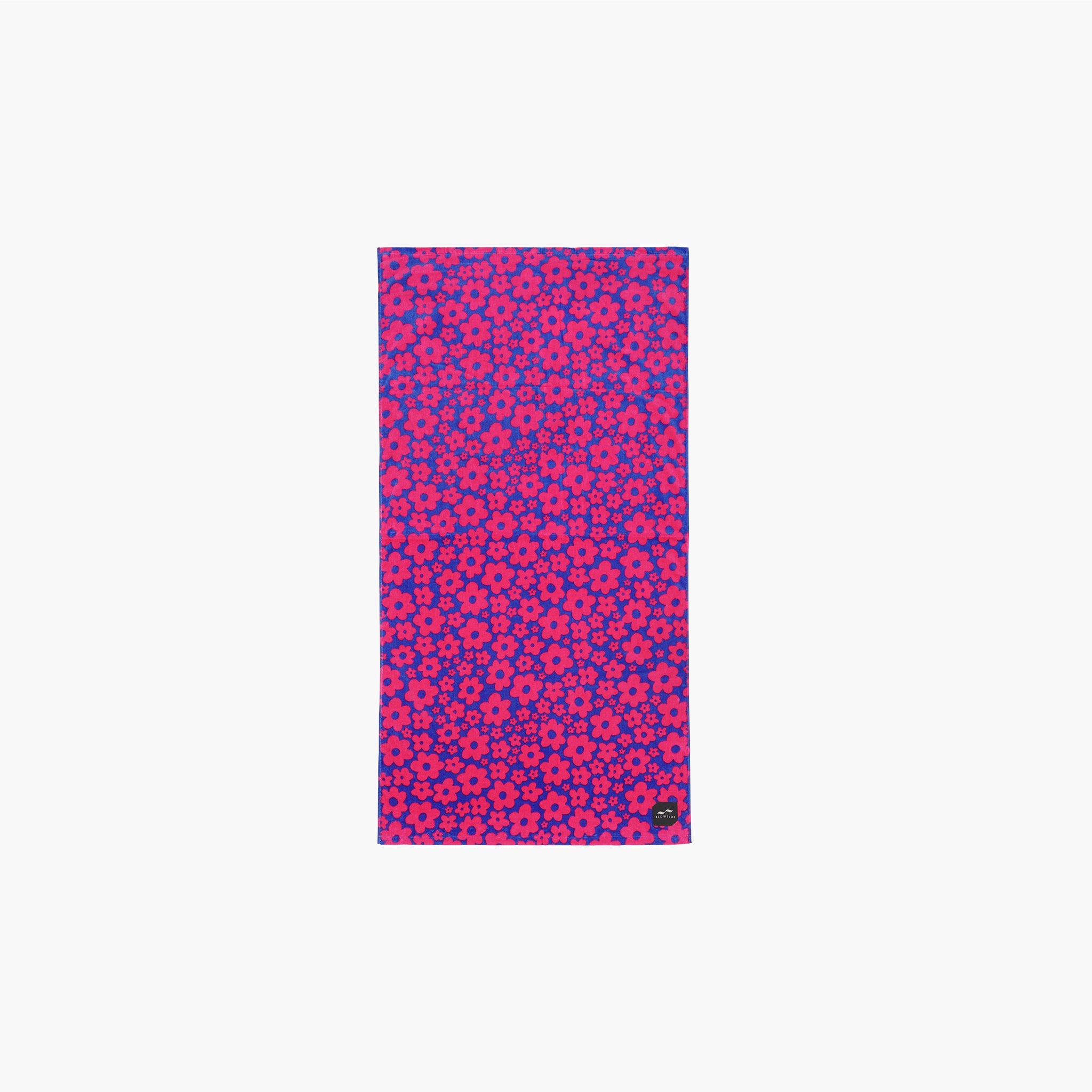 Slowtide Ginny Vibrant Beach Towel - Blue Pink