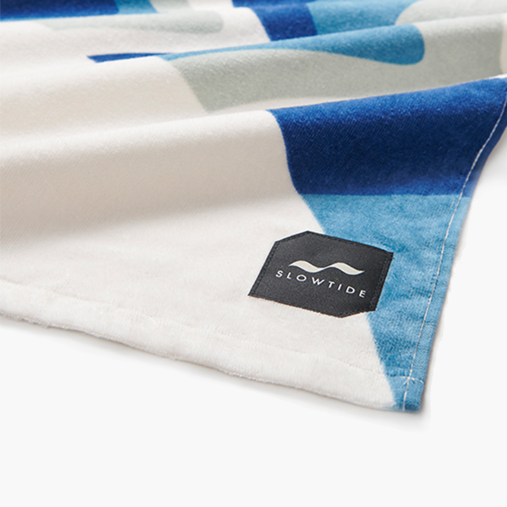 Slowtide Shine On Beach Towel - Deep Pacific