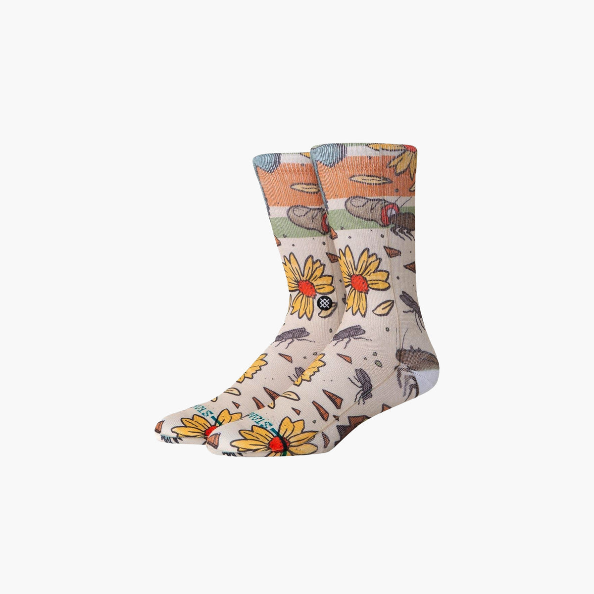 Stance Trashed Crew Sock - Todd Francis