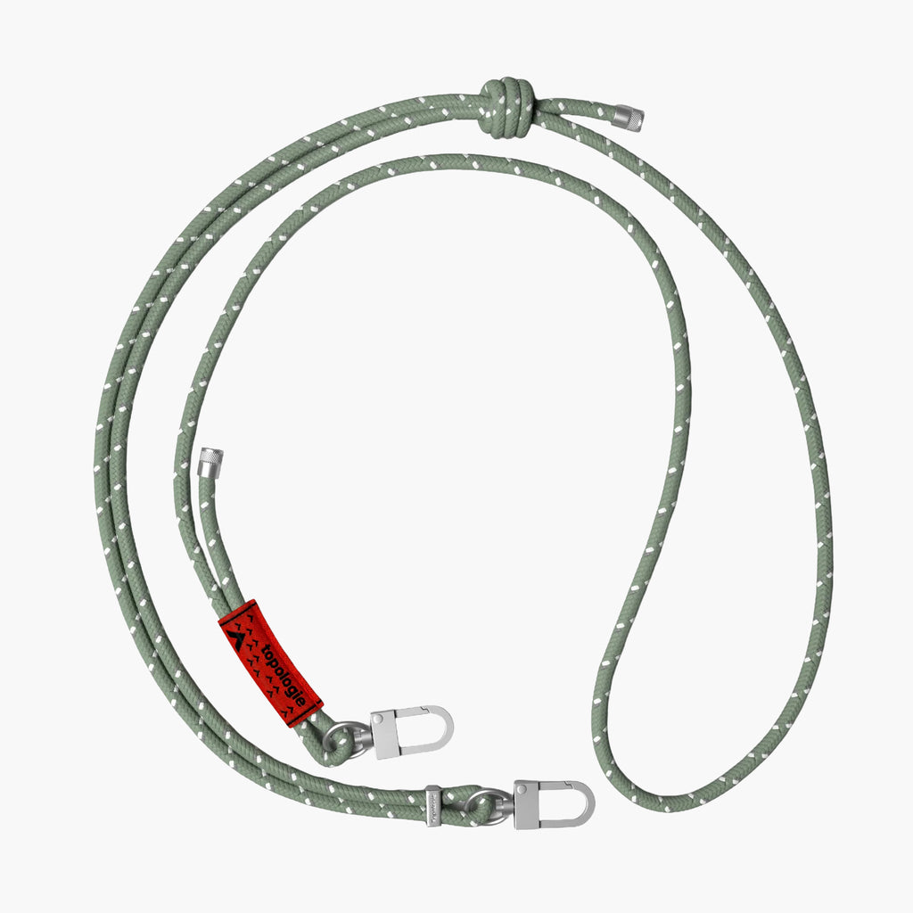 Topologie 6.0mm Rope Strap - Sage Reflective