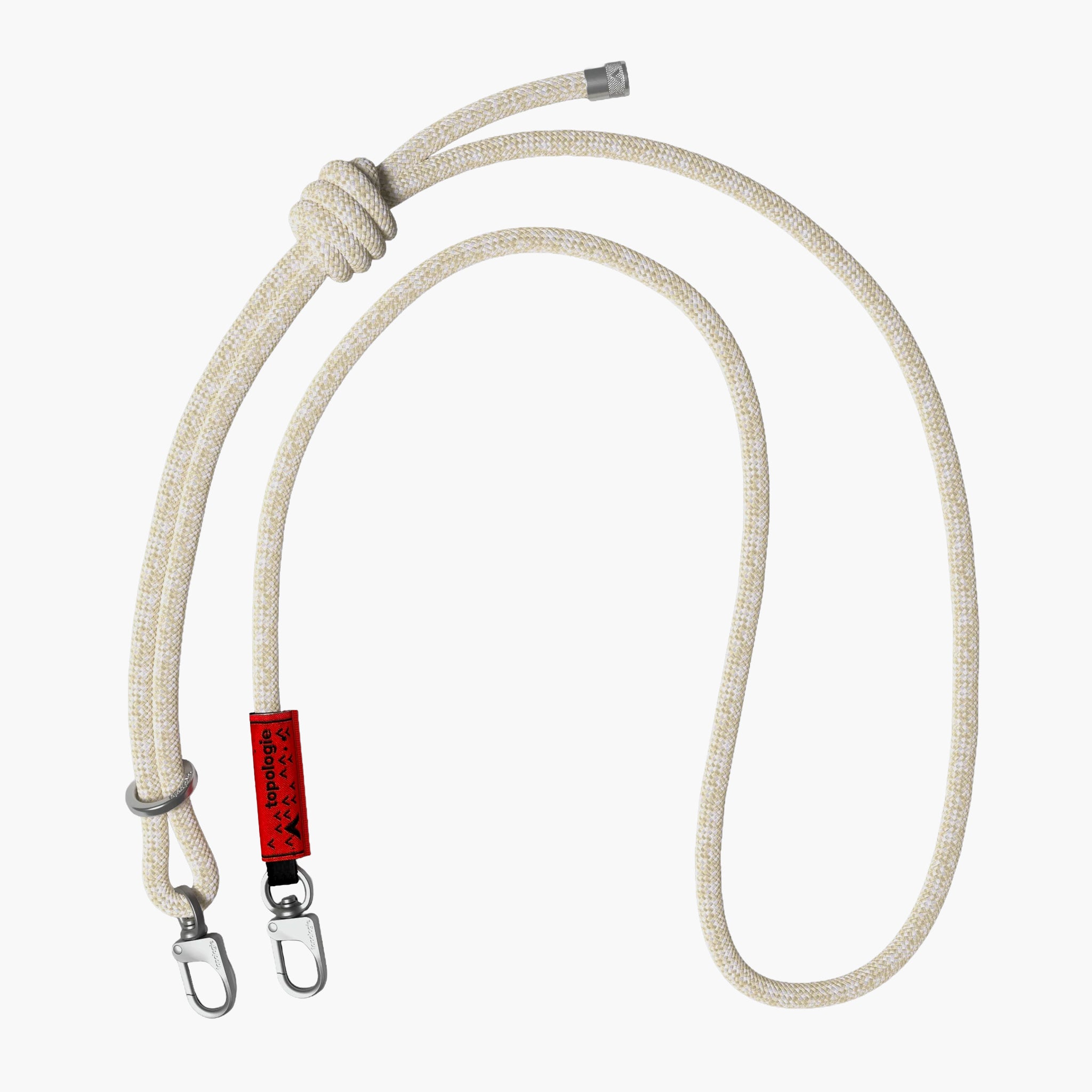 Topologie 8.0mm Rope Strap - Beige Melange