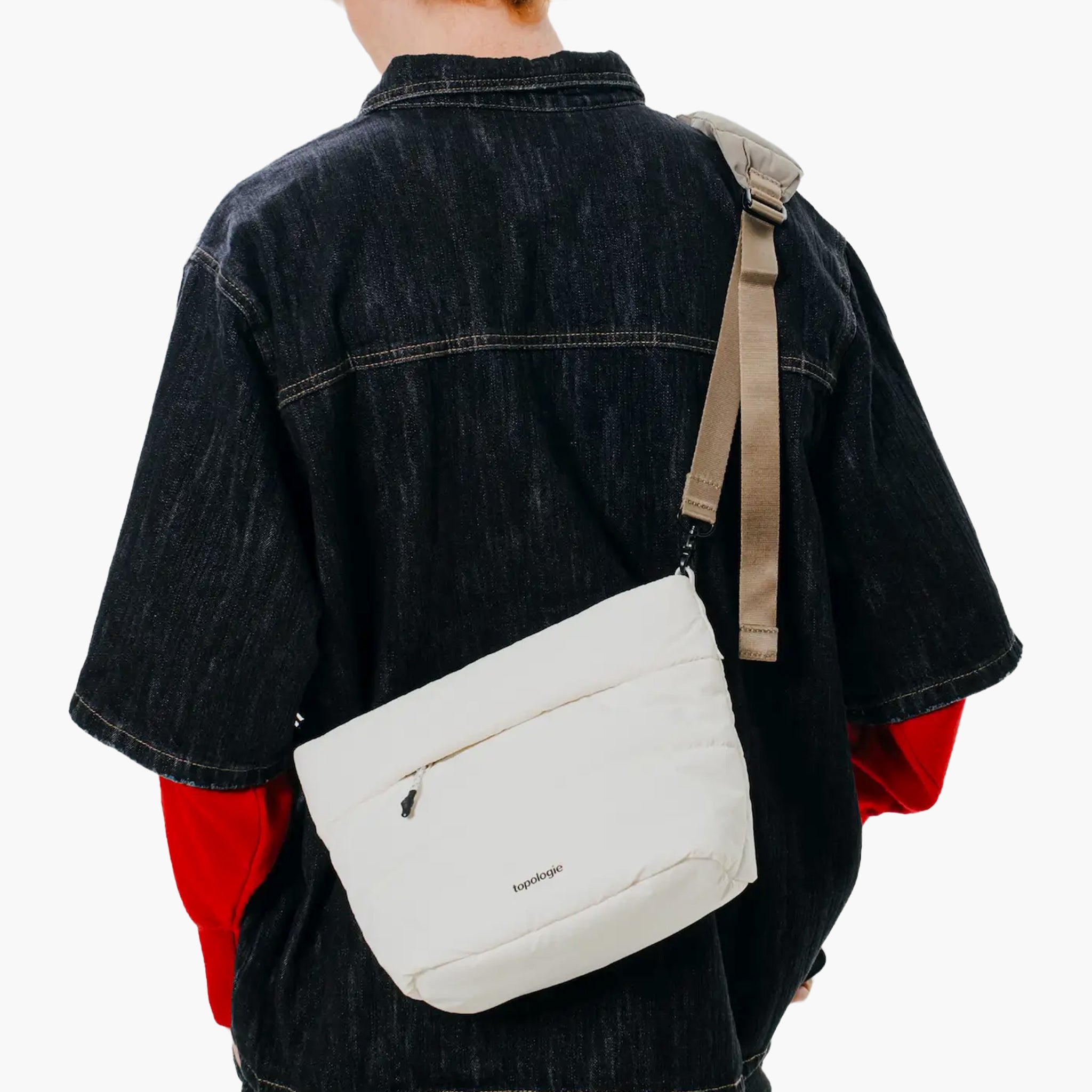 Topologie Besace Bag - White Puffer