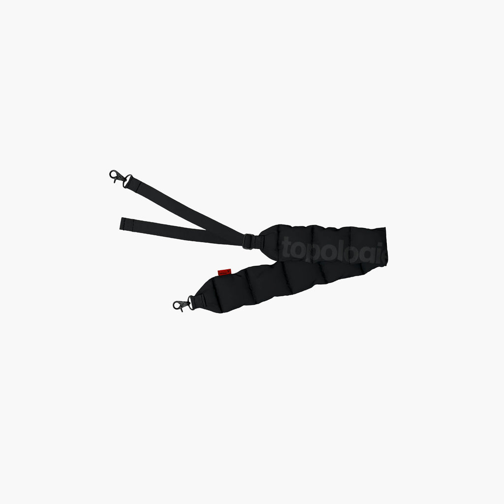 Topologie Puffer Strap - Black (Tech Sateen)
