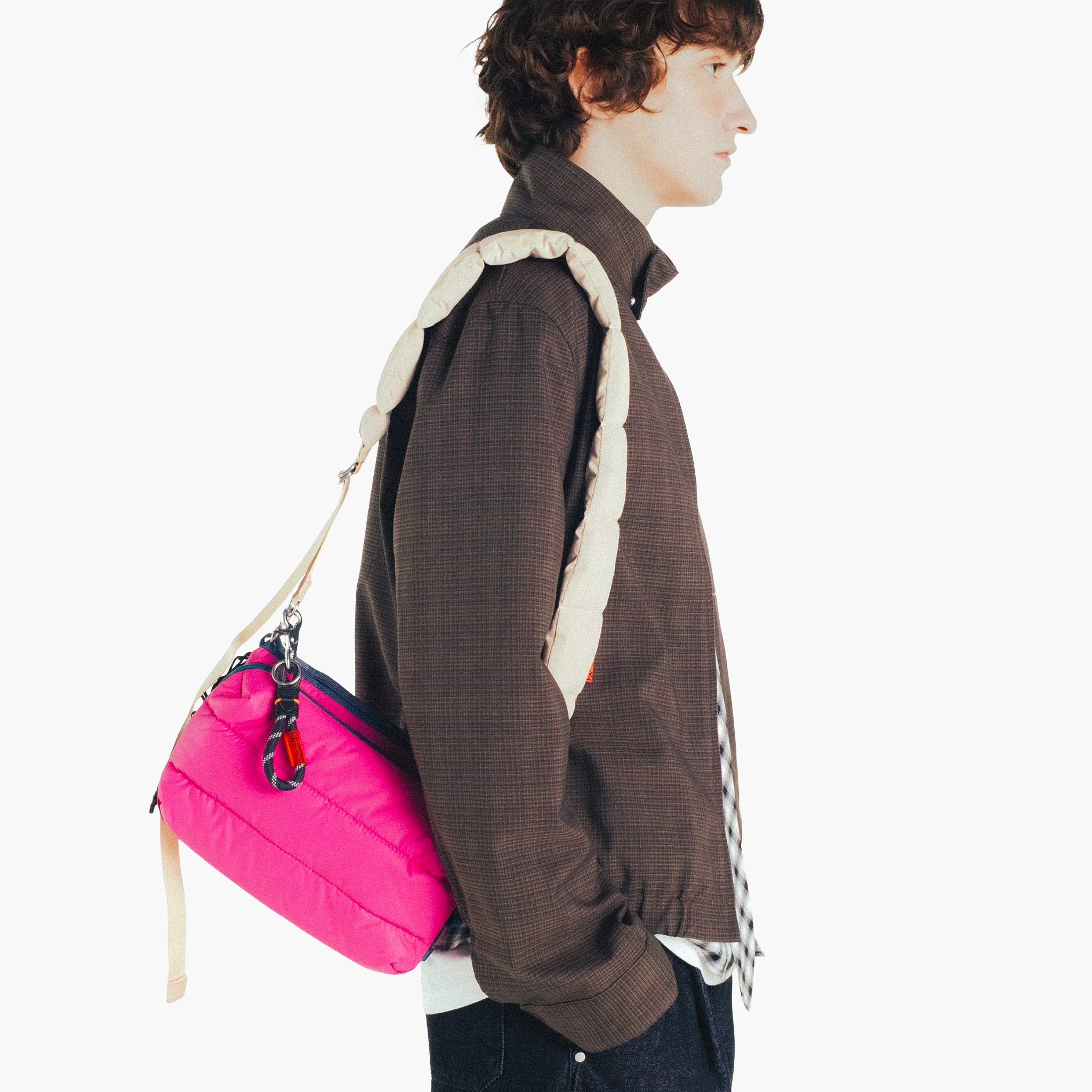 Topologie Puffer Strap - Black (Tech Sateen)