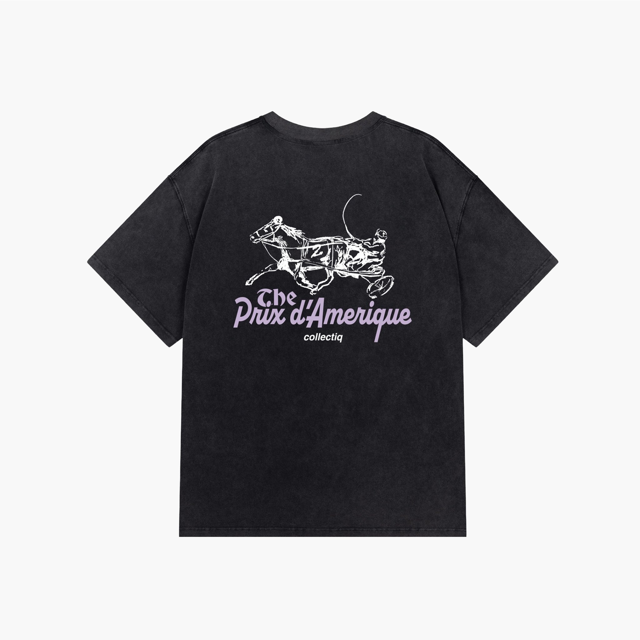 Collectiq Trotting Prix T-Shirt - Faded Black