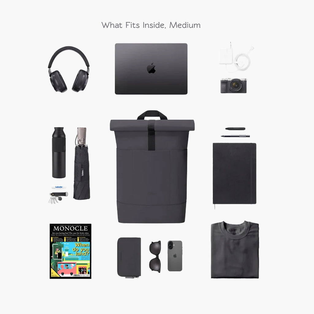 Ucon Acrobatics Hajo Roll-Top Backpack Medium - Lotus Black