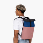 Ucon Acrobatics Hajo Roll-Top Backpack Mini - Royal Blue Dark Rose