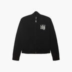 Woodbird WBFang Full Zip Cardigan - Black