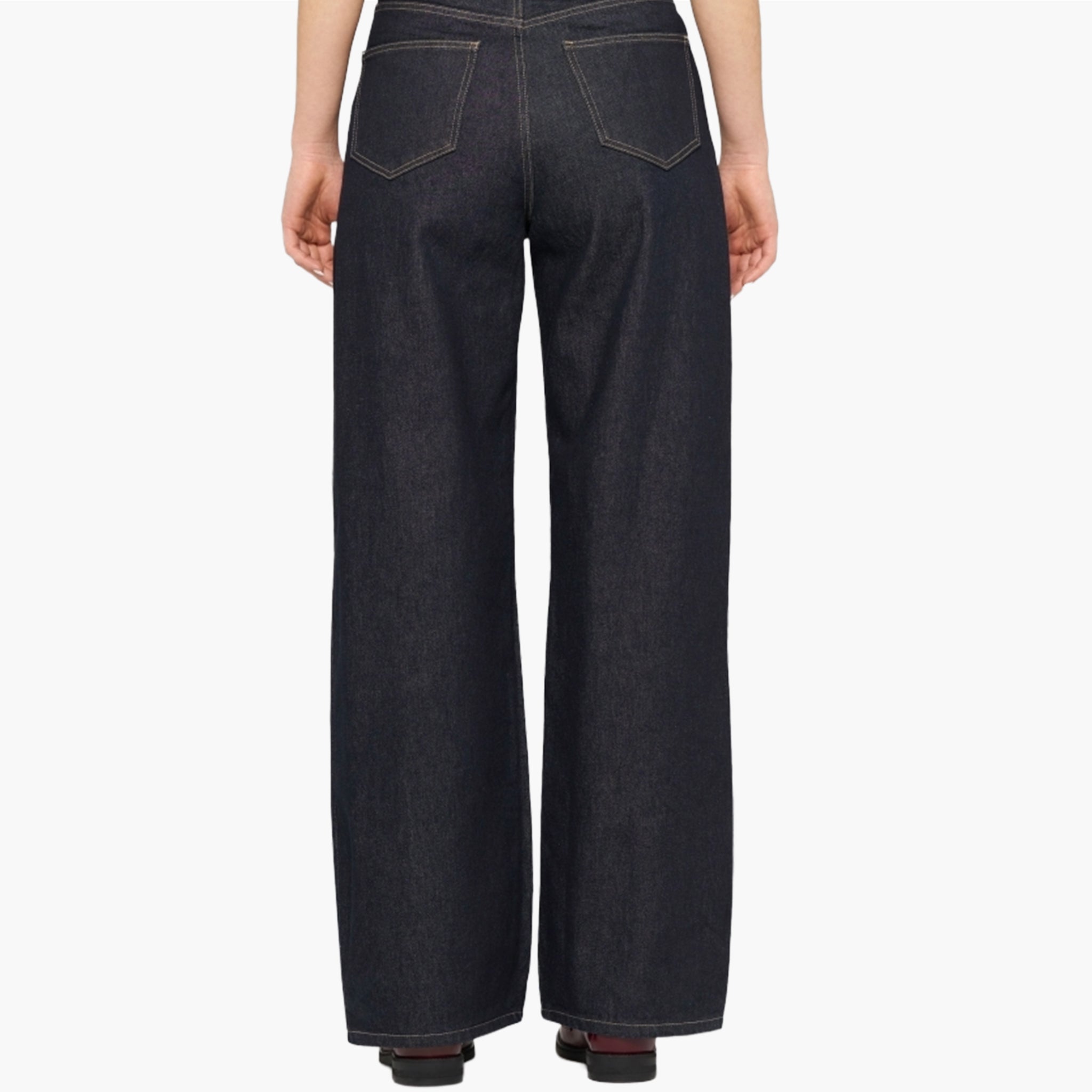 Edwin Women Olivia Pant - Artic Blue Denim Rinsed
