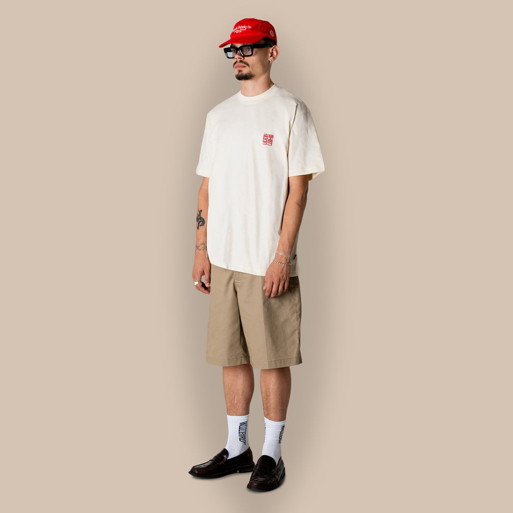 Woodbird WBBaine Nopa T-Shirt Off White