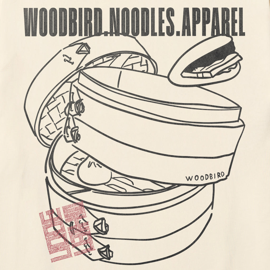 Woodbird WBBaine Nopa T-Shirt Off White