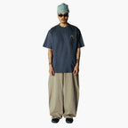 Woodbird WBBaine Warp T-Shirt - Slate Blue