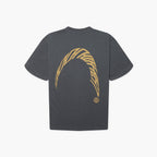 Woodbird WBBaine Warp T-Shirt - Slate Blue
