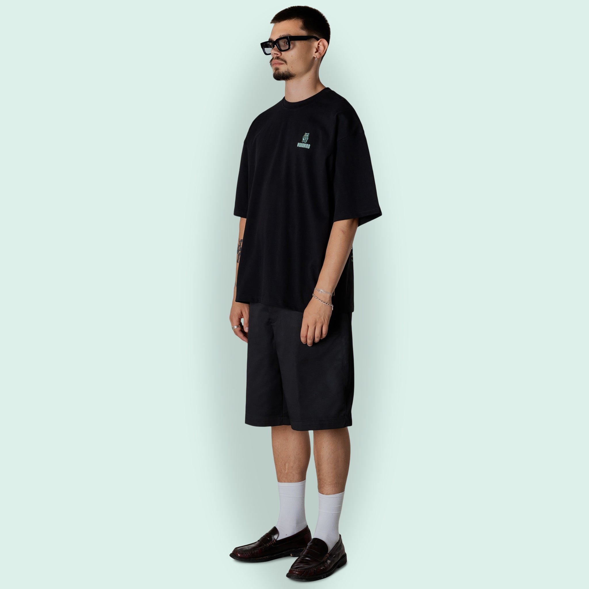 Woodbird WBBeam Lucky T-Shirt Schwarz