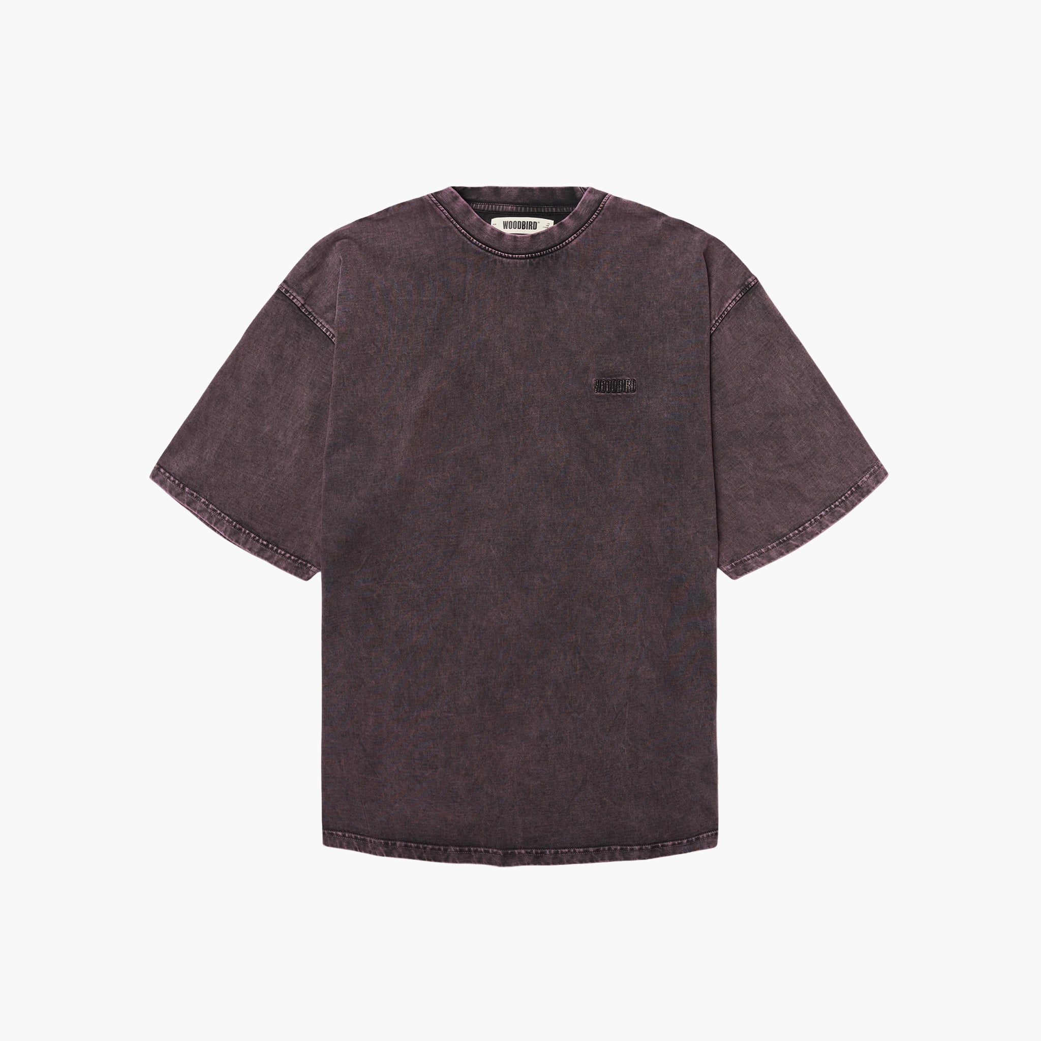 Woodbird WBBeam Tinted Tee - Dusty Violet