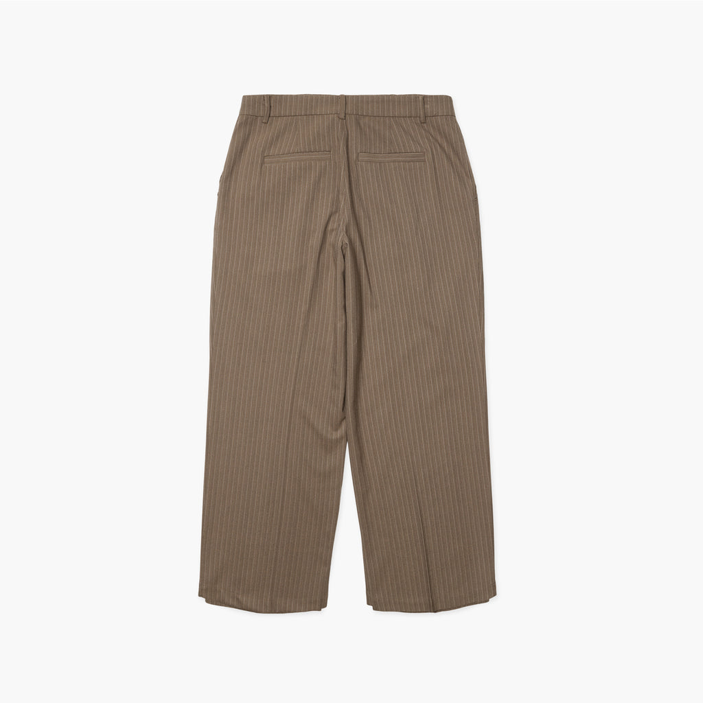 Woodbird WBBin HB Stripe Pants - Dark Olive