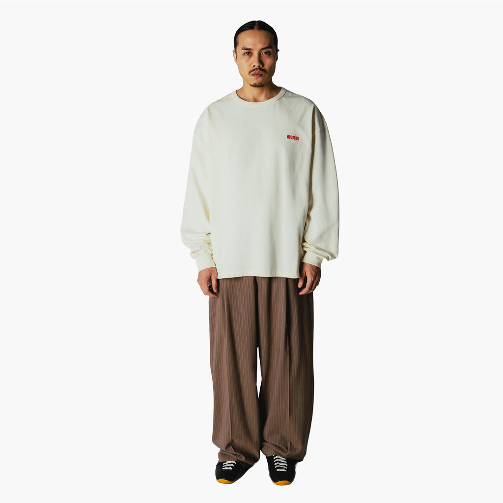 Woodbird WBBin HB Stripe Pants - Dark Olive
