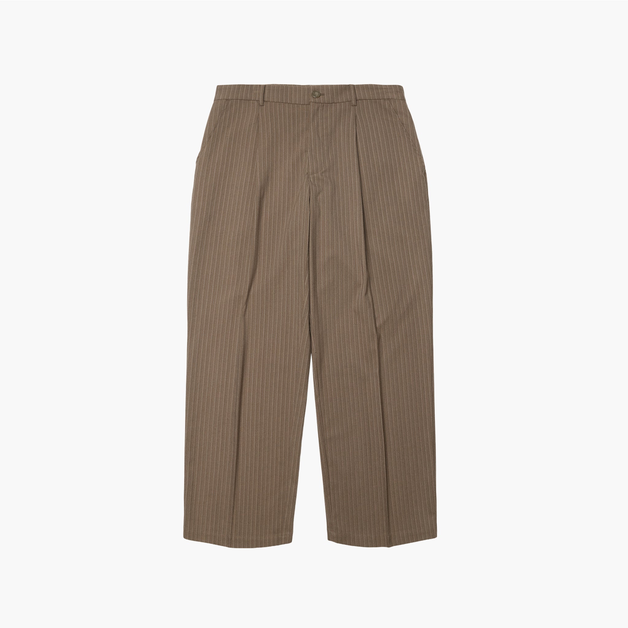 Woodbird WBBin HB Stripe Pants - Dark Olive