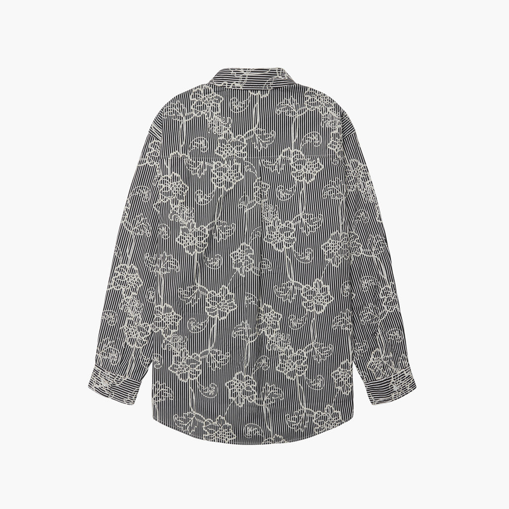 Woodbird WBBrooks EMB Shirt - Black White